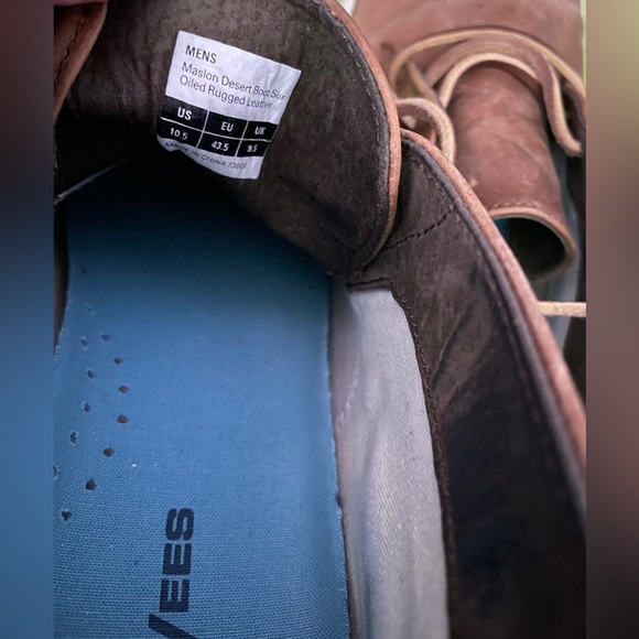 Seavees Mens Maslon Desert Boot Leather Size 10.5 EUC - Picture 9 of 9